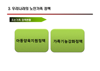 [사회복지] 우리나라 노인가족 정책-11