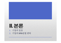 기업의 SNS 검열과 SNS 표현의 자유와 범주-10