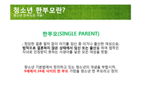 [사회복지] 청소년 한부모 실태 현황과 정책 연구-3