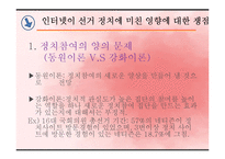 [한국정치] 인터넷과 정치 참여-20