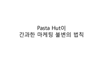 `파스타헛` 마케팅 실패 사례-19