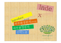 [경영학] 이니스프리의 내외부 환경 분석 및 전략 제안-2