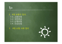 [노사관계론] 4대보험의 정의와 사례 연구-2