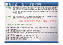 [청소년복지]청소년의 문제(청소년비행, 학교폭력, 집단따돌림 등의 문제점과 해결방법 및 대책)를 다룬 PPT 입니다.-5