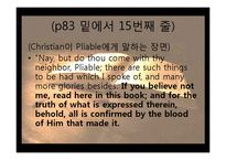The Pilgrim`s Progress에 나타난 정신과 의의-10