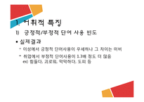 화제에 따른 언어사용 비교-10