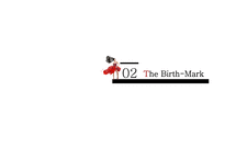 `The Birth-Mark` 작품 연구-6