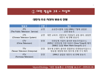 대만 방송의 특징-4