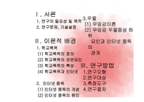 인터넷 중독이 학교폭력에 미치는 영향 연구-2