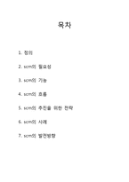 SCM성공 및 실패 사례와 발전방향-1