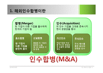 해외인수합병에 대하여-6
