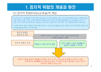 글로벌 기업의 정치적 환경-3