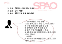 SPAO 스파오 마케팅사례조사및 마케팅 전략제안-13