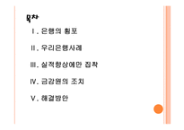 [방카슈랑스]금융권의 방카슈랑스 시행에 대한 문제와 해결방안 PPT자료-2