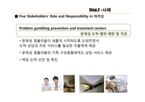 카지노산업, 책임도박 사례-12