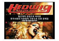 영화 `헤드윅`속 한국사회 이분법적 구분 문제 고찰-1