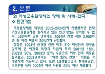 여성 고용 할당제 실태와 여성의 지위-10