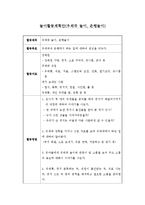 놀이활동계획안(우체국 놀이, 은행놀이)-1