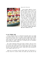 라면시장의 선발주자, 후발주자의 성공 및 실패사례-6