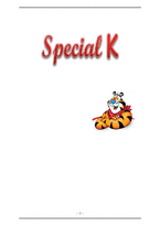 켈로그 스페셜K 마케팅 전략-2