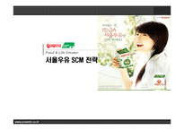 [물류경영] 서울우유 SCM 전략-1