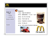 [국제경영] 맥도날드의 세계화의 원동력, 마케팅전략-4