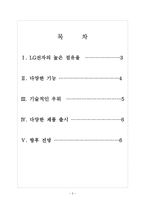 [LG전자기업분석]LG전자 TV시장 진출전략 보고서-2