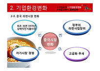 농심 `신라면`의 중국시장환경 대응전략-12