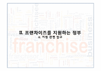 정부가 지원하는 프랜차이즈산업-18