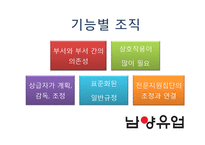 남양유업의 조직구조-18