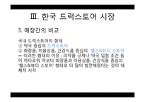 드럭스토어(Drug Store) 시장과 개선 및 발전 방안-14