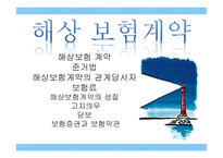 해상보험계약 레포트-2