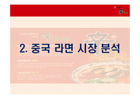 농심 `신라면` vs. 캉스푸 중국시장 국제경영 전략 비교분석-10