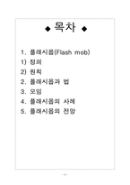 [지식정보사회] 플래시몹-2