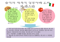 음식의 세계화 레포트-5