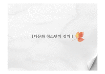 [청소년 심리] 다문화청소년의 실태와 문제점-4