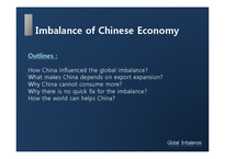글로벌 불균형(Global Imbalances)-5