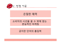 [인터넷 마케팅] 섹스어필 마케팅 사례-3