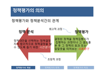 정책평가의 의의 및 특성-4