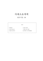 [생산관리] 자재소요계획-1