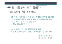 [경영조직론] NHN의 사업구조 확장, 경영전략-11