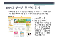 [경영조직론] NHN의 사업구조 확장, 경영전략-13