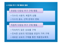 [마케팅] 다양성 추구 행동(Variety Seeking Behavior)-6