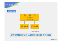 [금융기관론] NH농협 분석-4