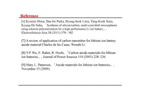 [이동현상론] Carbon Anode Materials for Lithium Ion Batteries-17