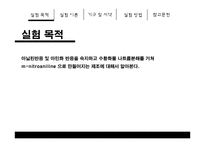Nitrobenzene 제조, m-Nitroanilin 제조 실험-17