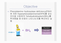 [생화학] 페닐케톤뇨증(phenylketonuria,PKU)-9