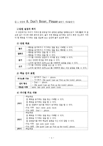 [초등영어기초이론] Lesson Plan 소개 및 약안 전체-6