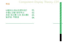 메릴 Merrill 내용요소제시이론(CDT)-3