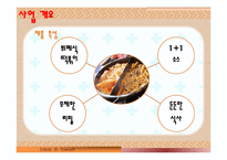 뷔페식 퓨전 떡볶이 사업계획서!-8